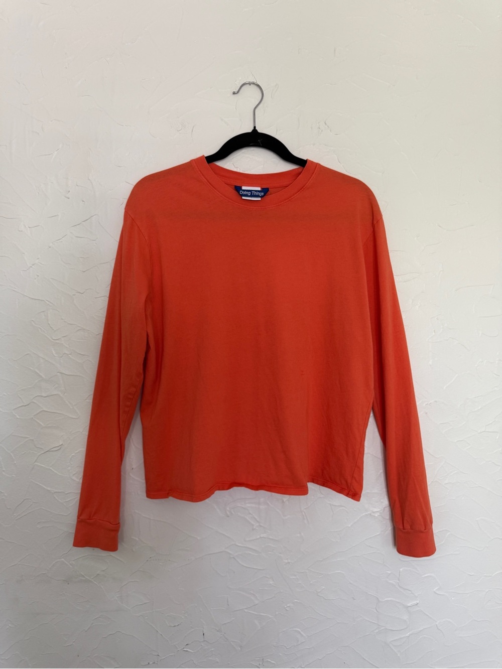Outdoor Voices 100% Cotton Long Sleeve T-Shirt Size small